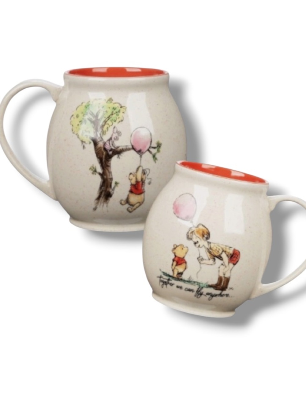 Disney Winnie the Pooh Christopher Robin Together We Can Fly Anywhere Coffee Mug